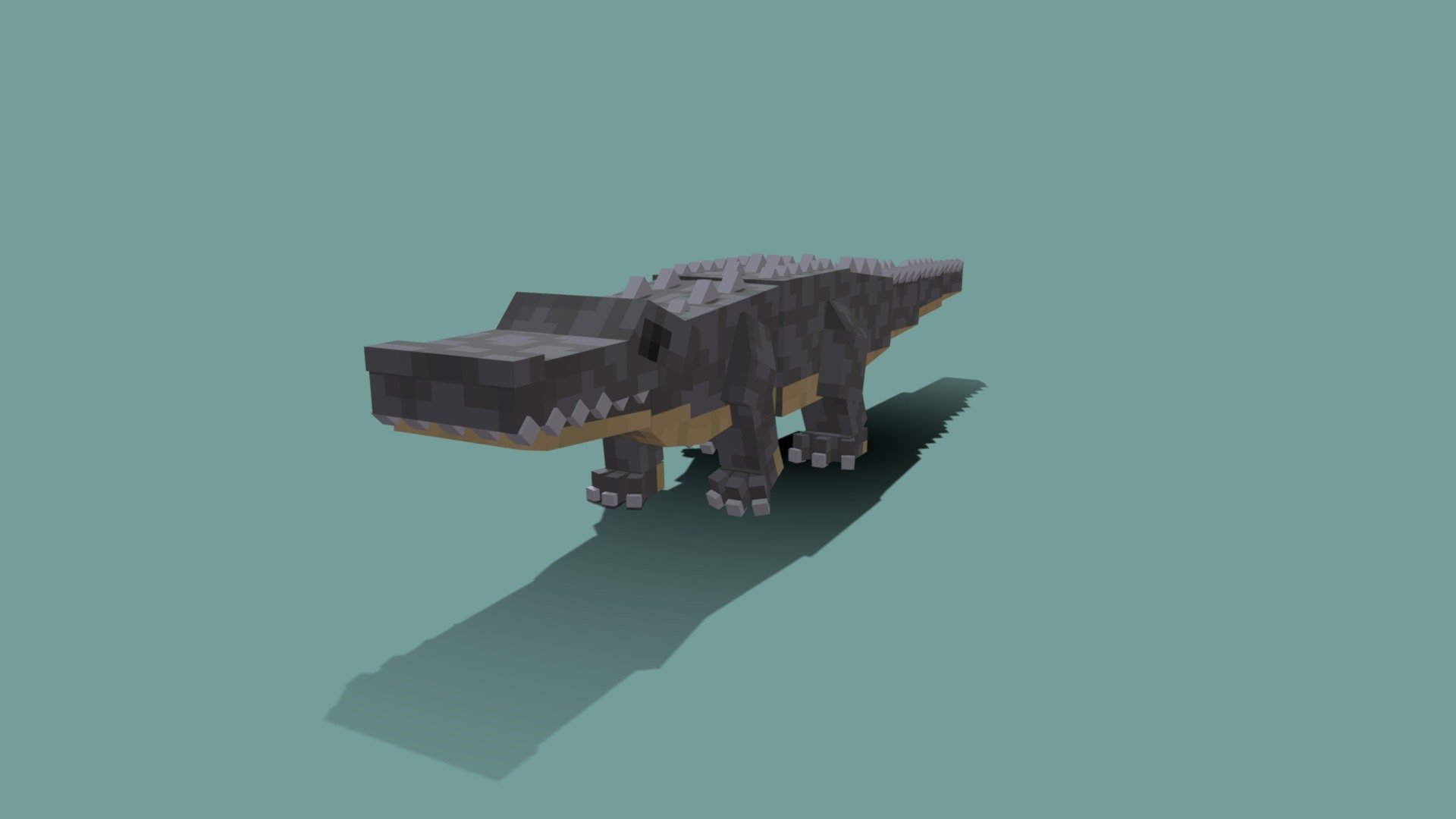 Alligator - 3D model by ExterrMatt [e70f4c5] - Sketchfab