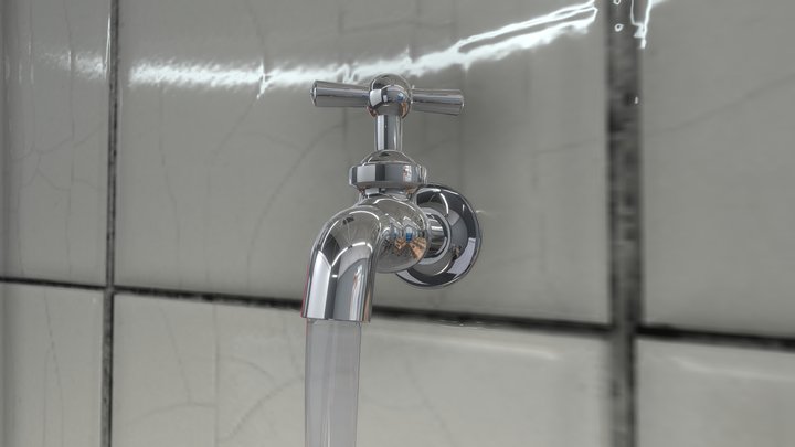 A Water Tap – Free 3D Model STL