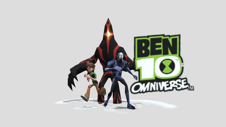 HOME Menu Banner (Ben 10 Omniverse) 3D Model