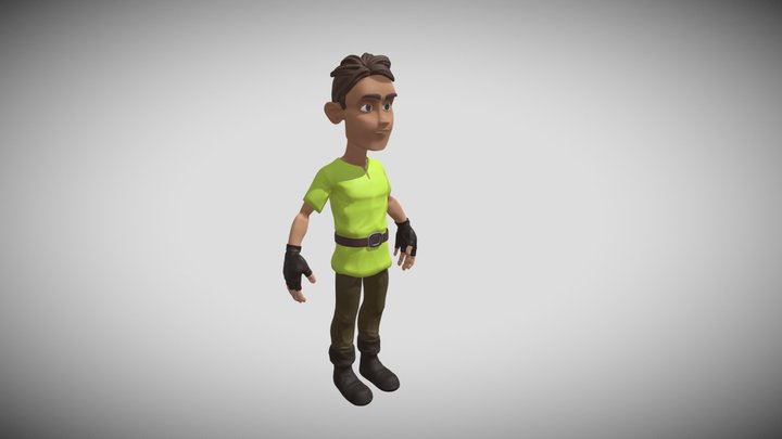 Character Final - Light Packed 3D Model