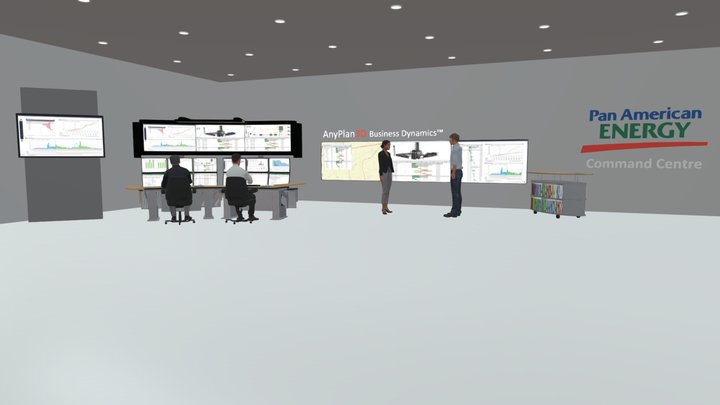Control Room Oil Rig- Argentina-2 3D Model