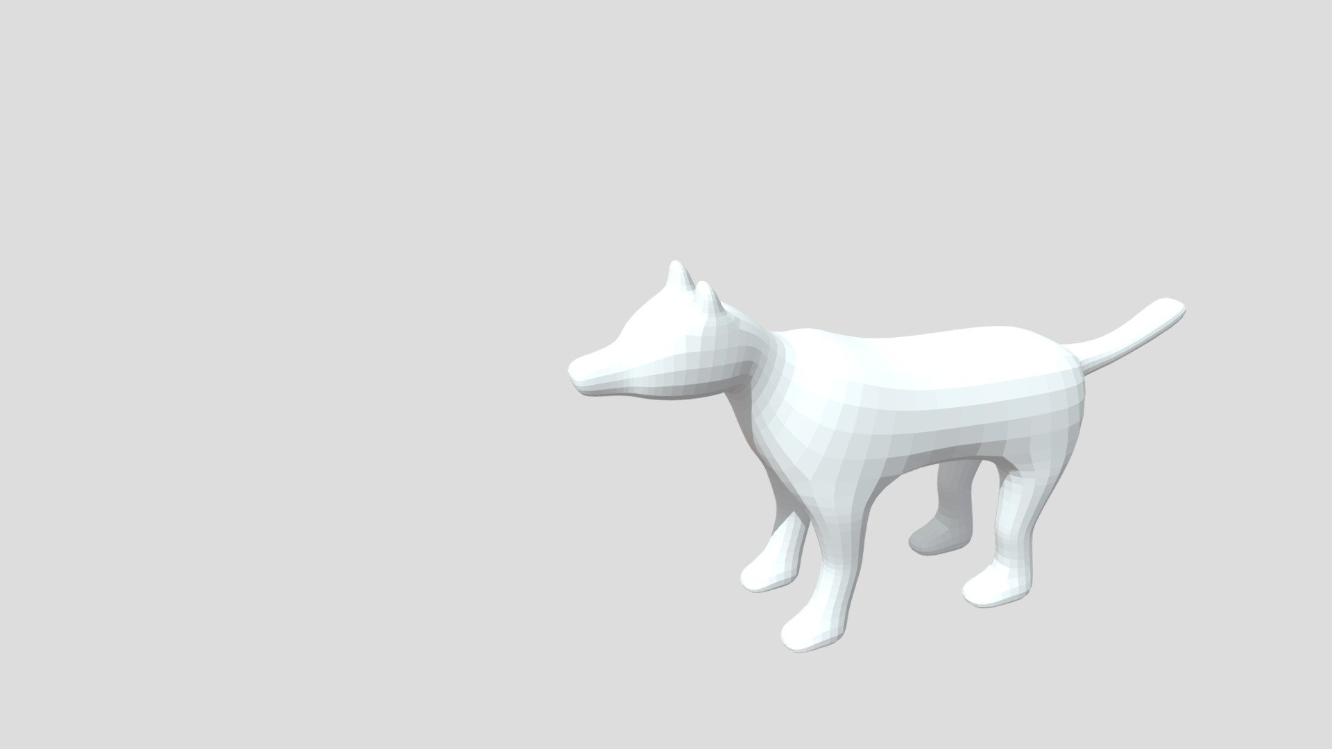 Собака - Download Free 3D model by MillaCM [e711e0b] - Sketchfab