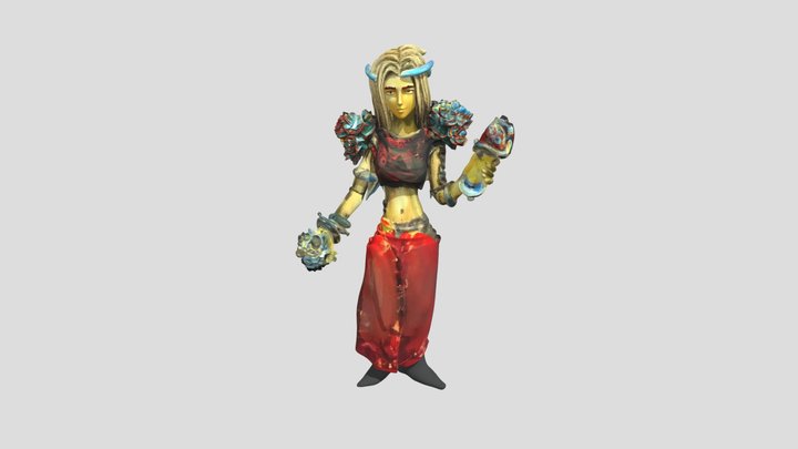 Golden Vanguard 3D Model
