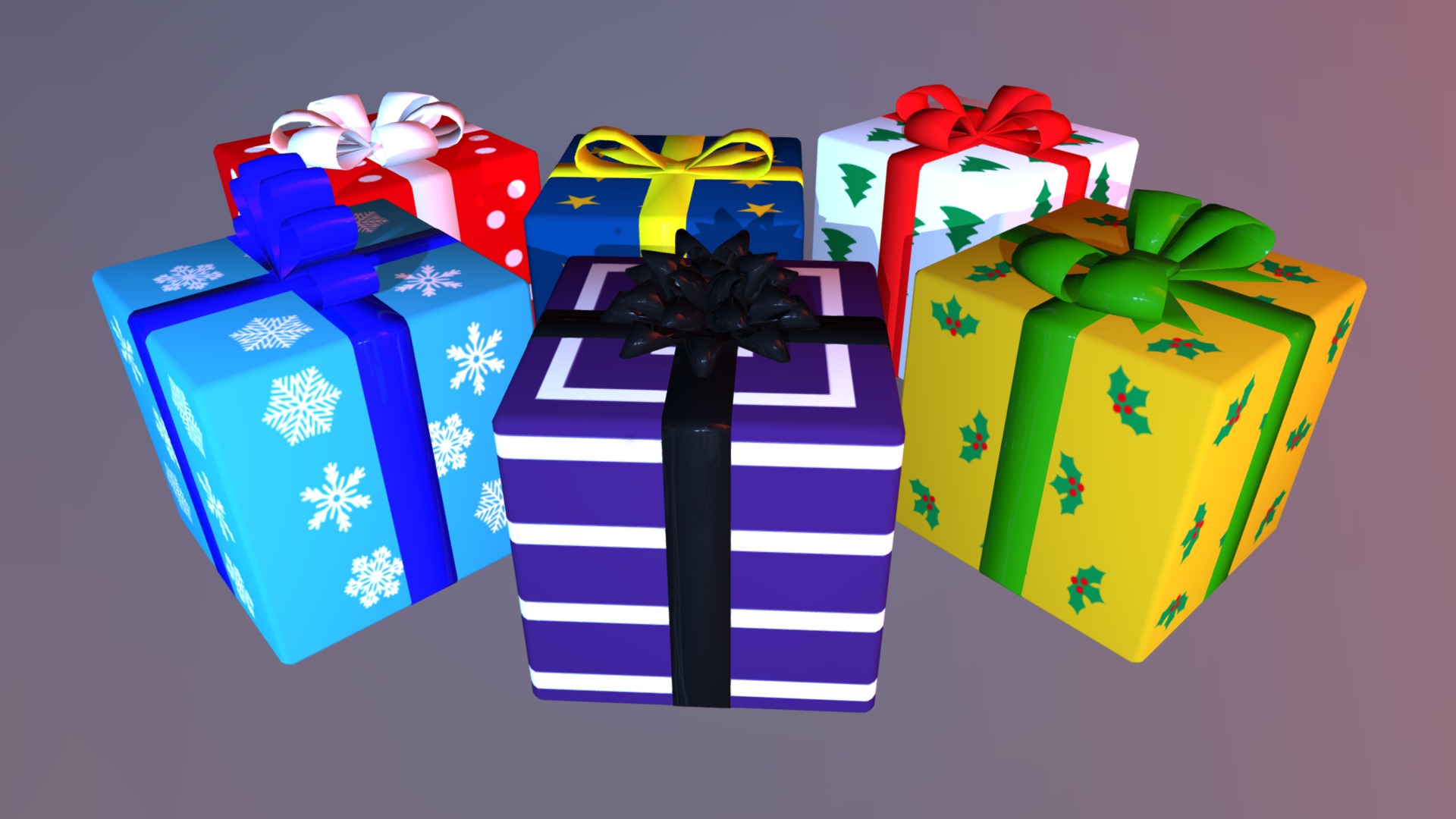 Presents low poly - 3D model by Wilczyca [e71272c] - Sketchfab