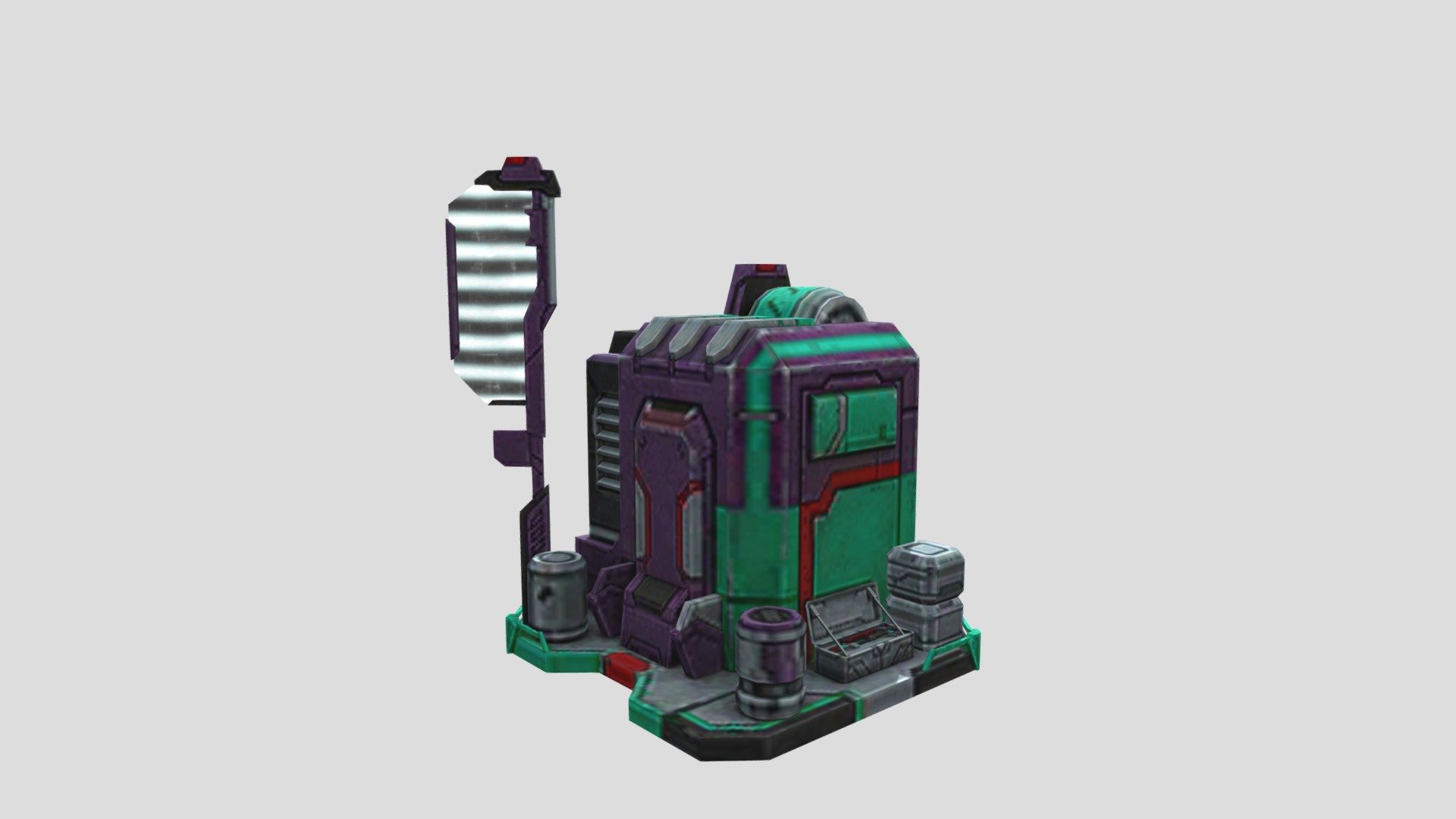 Earth Wars Research Lab (Decepticon) - Download Free 3D model by ...