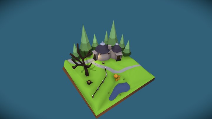 IGP20E_Bonaventhure_Turpyn_SimpleScene 3D Model