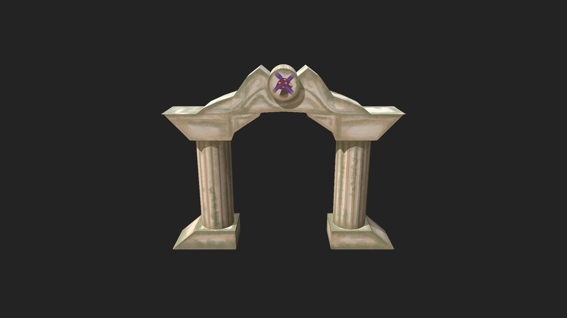 Low-Poly Portal Entrance