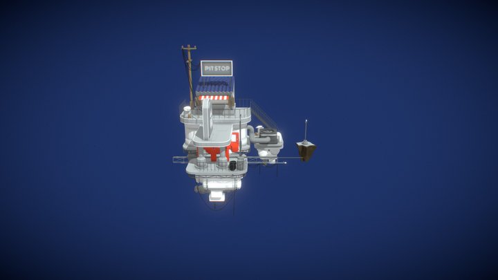 3D Cloud 66 3D Model