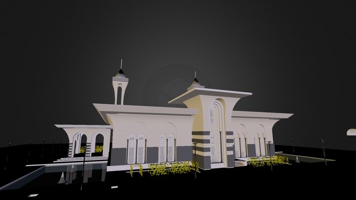 AL BRIR MASJED / SUDAN 3D Model