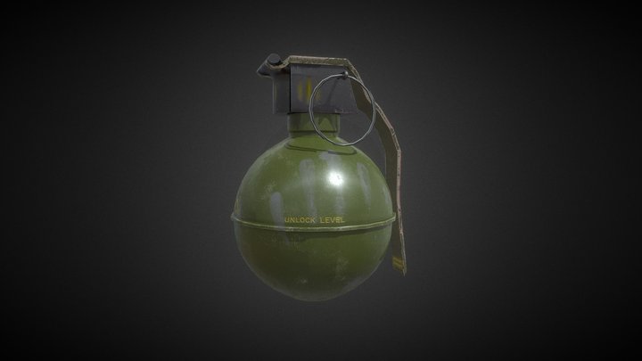 Frag Granade 3D Model