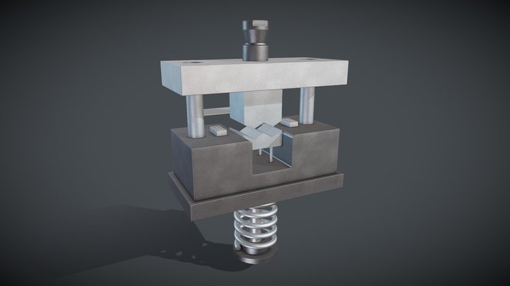 8. Savijanje lima 3D Model