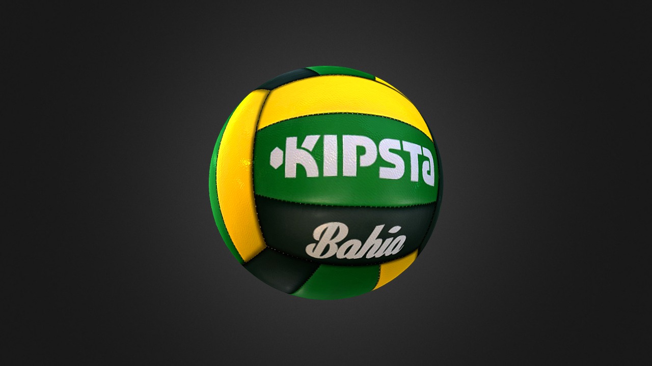 3D model Volley Ball 2 - This is a 3D model of the Volley Ball 2. The 3D model is about logo, company name.