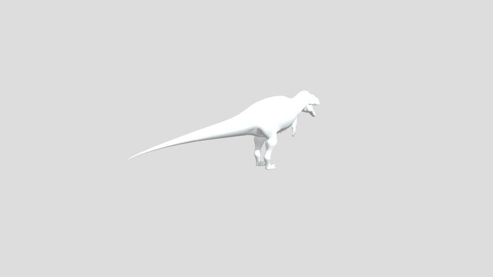acrocanthosaurus MODEL 3D Model