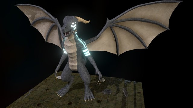 Kietylv the dragon 3D Model