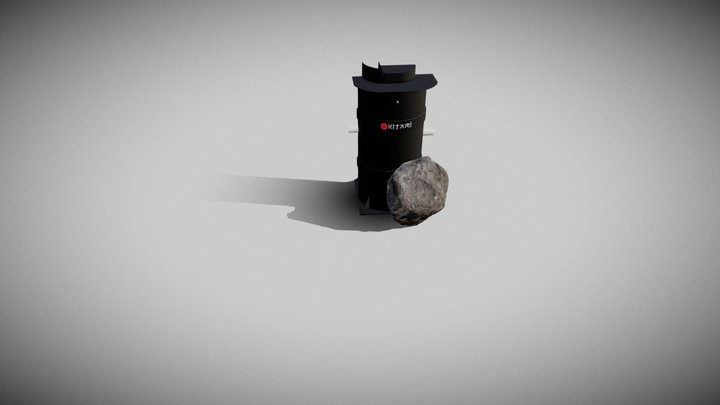 Kitary Black 3D Model