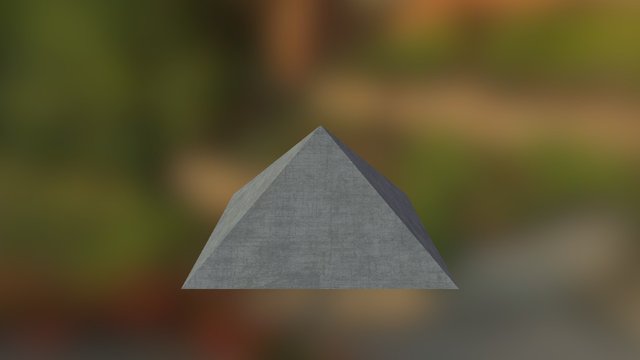 Pyramid composite test C4D export 3D Model