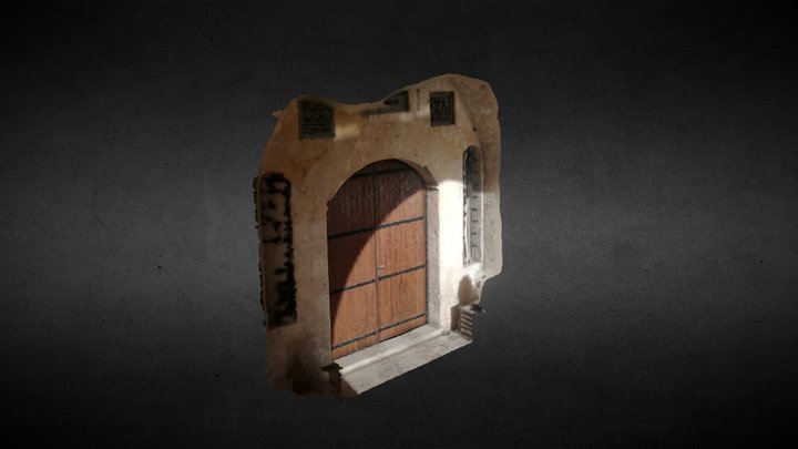 Artuklu Mimarlık Fakültesi Kapısı 3D Model