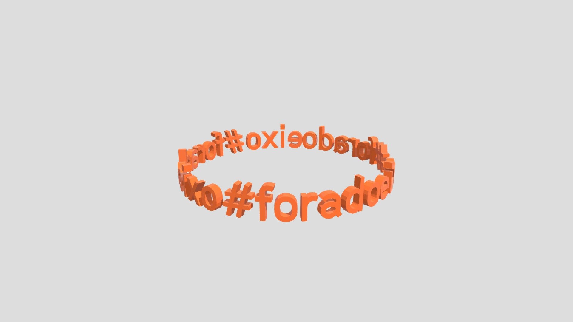 #foradoeixo