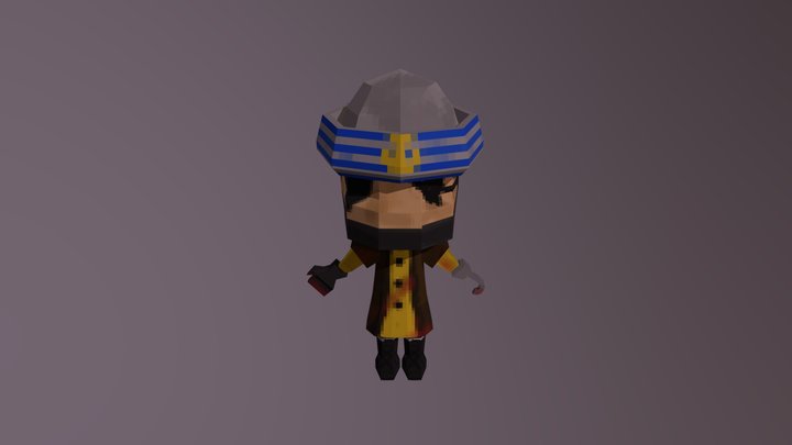 Sailor 3D Model