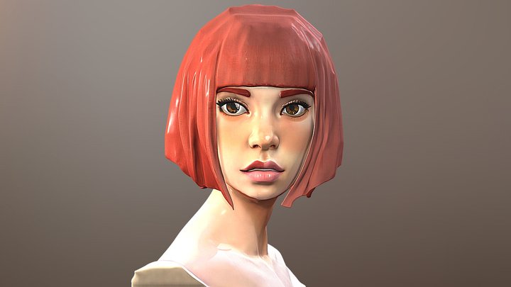Face Woman Portrait Tripo_1 – Modello 3D gratuito STL