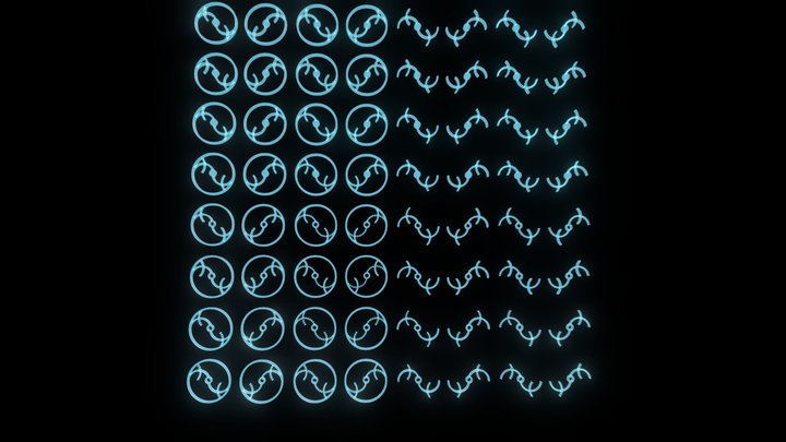 Cosmograms - Hologram Version 3D Model