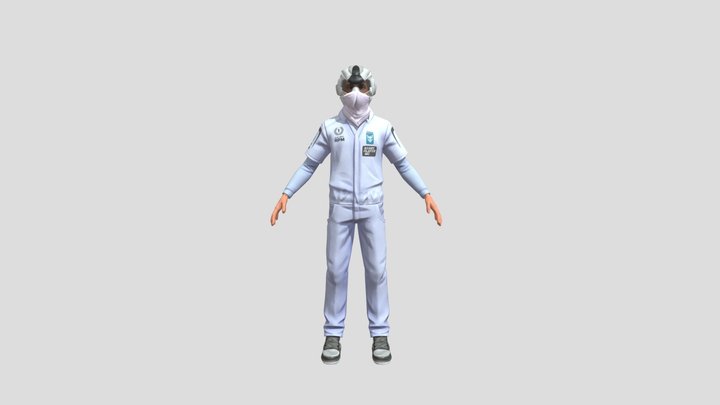 Hazmat Suit - Backrooms 3D Model