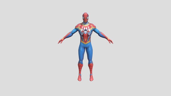 一个人 3D Model