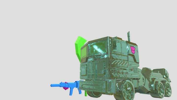 Transformers_alliance_optimus_prime 3D Model