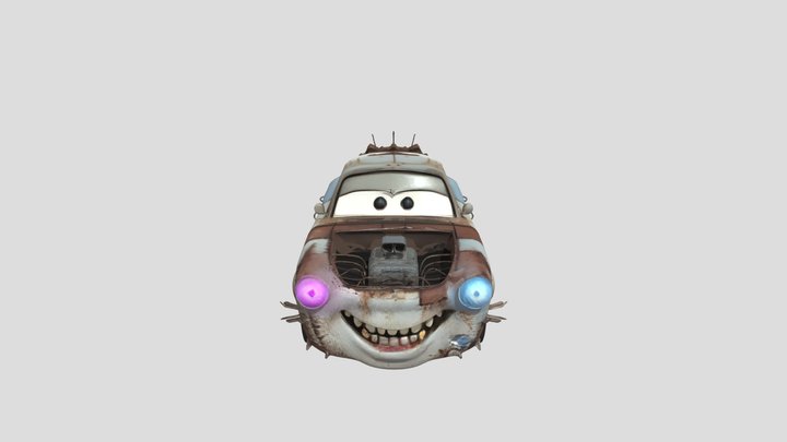 Cartoonish 3D Model