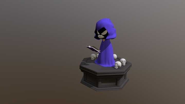 Raven FanMade (Ravena) 3D Model