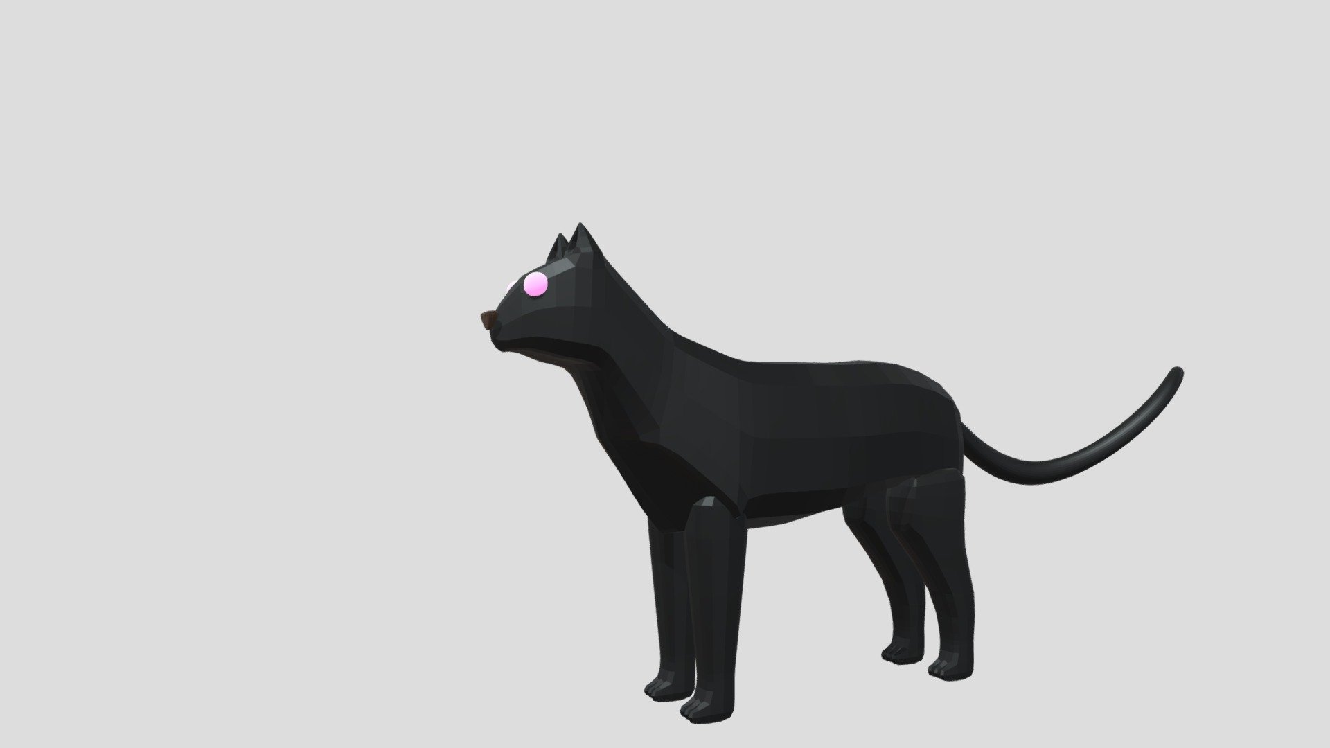 Black Cat - Download Free 3d Model By Cobectyest (@godpodlaracrot 