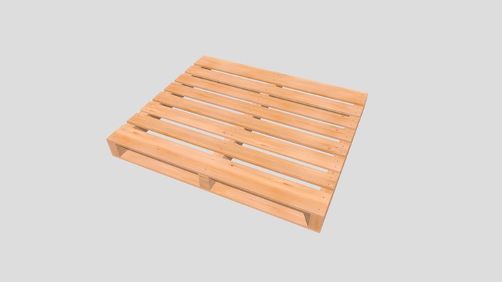 Wood Pallets 3D Model