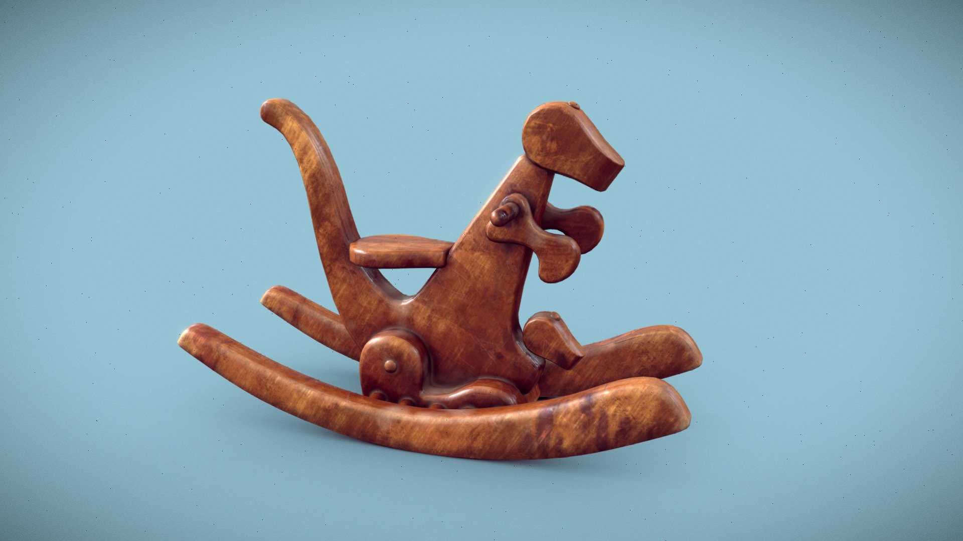 Kangaroo Rocking Chair - Download Free 3D model by Pieter Pauwels ...
