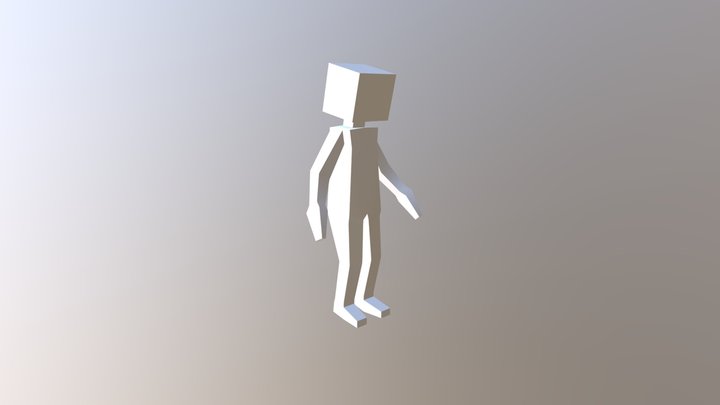 Rigged Figure 3D Model