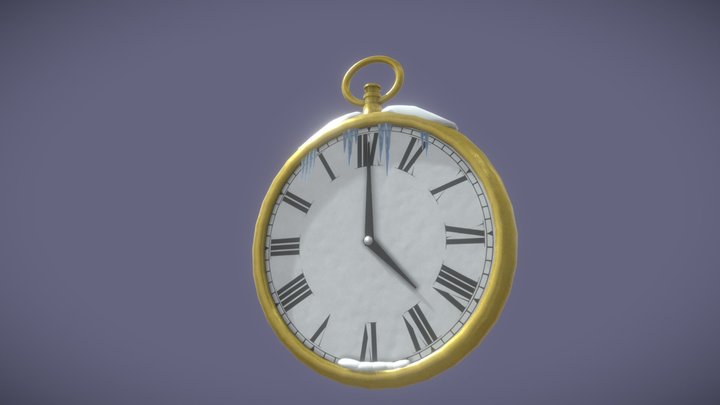 New Year's Toy | clock 3D Model