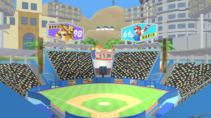 Mario Kart 8 Deluxe - Tour Los Angeles Laps – Modello 3D gratuito STL