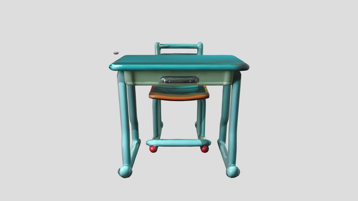 Mobiliario escolar – Modèle 3D gratuit STL
