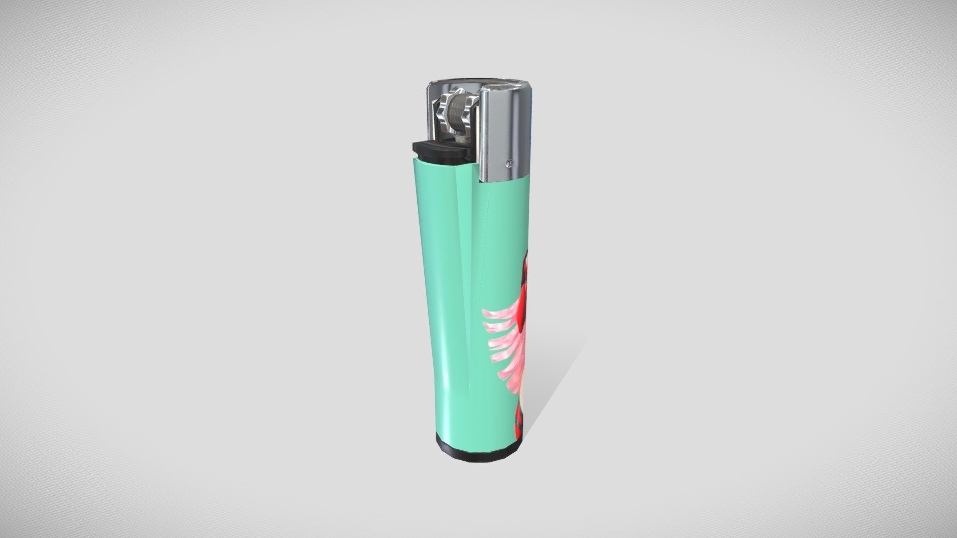Zero Two Lighter (Lowpoly) - Download Free 3D model by Eric Gracian ...