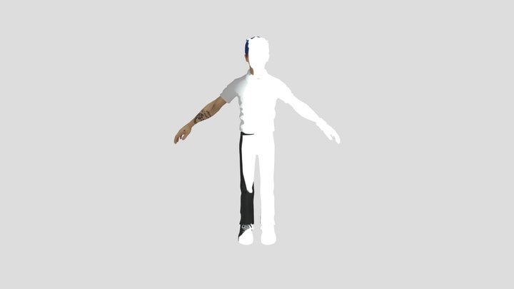 Billie Joe Armstrong Woodstock 3D Model
