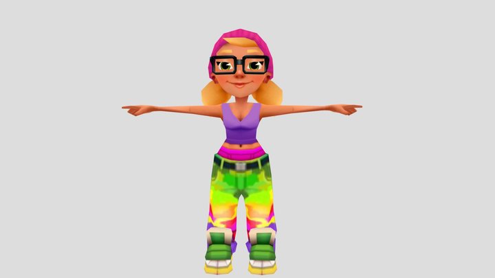 Messy barbie 3D Model