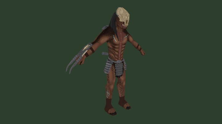 Feral Predator 3D Model