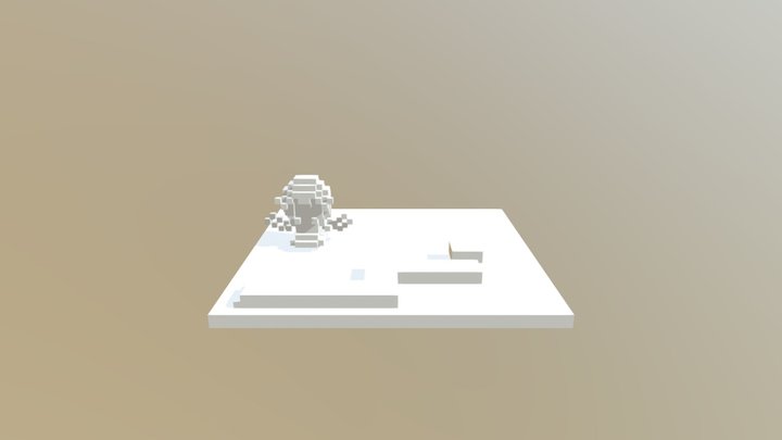 Temple WIP 3D Model