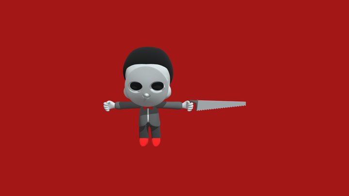 Jigsaw 3D Model