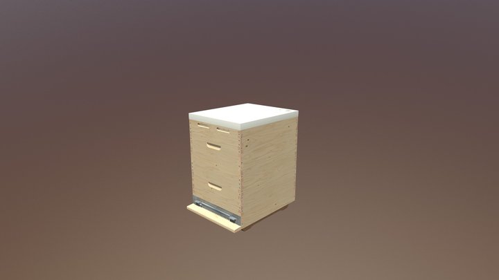 Κυψέλη BeeΜyBox 3D Model