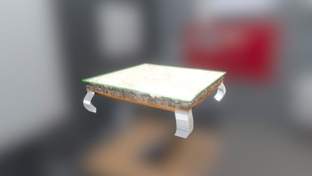 CoffeeTable 3D Model