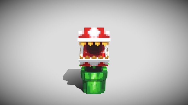 Piranha Plant 3D Model