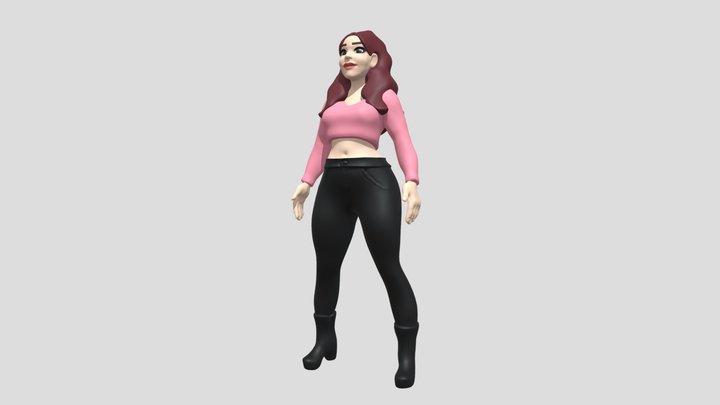 Karakter 3D Model