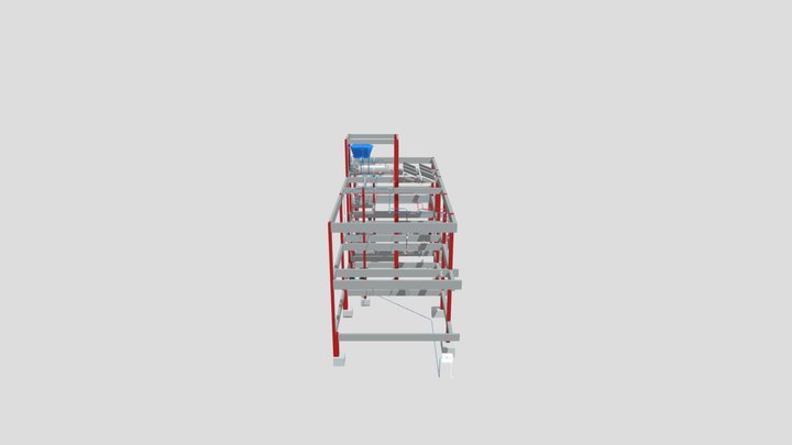 PROJETO HIDRAULICO - SOBRADO AFONSO 3D Model
