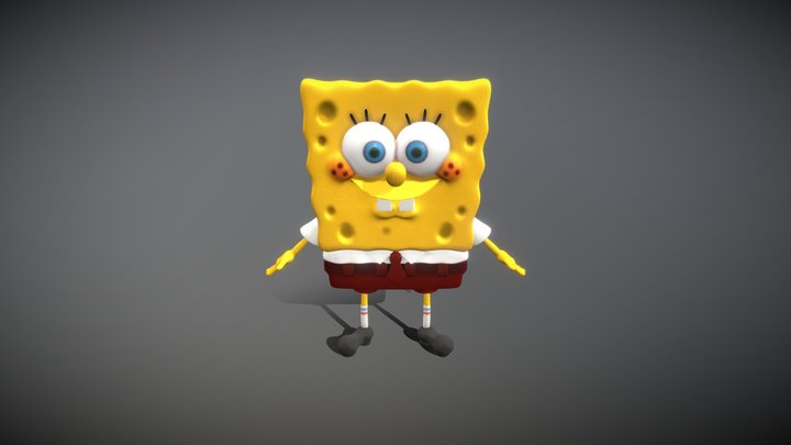 Sponge Bob 3D Model
