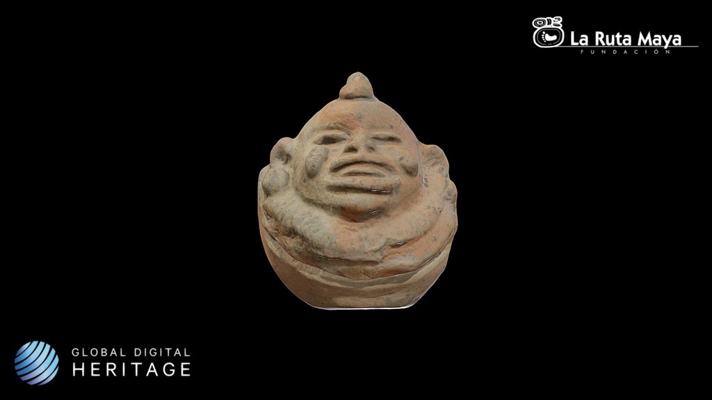 Round bell with facial features